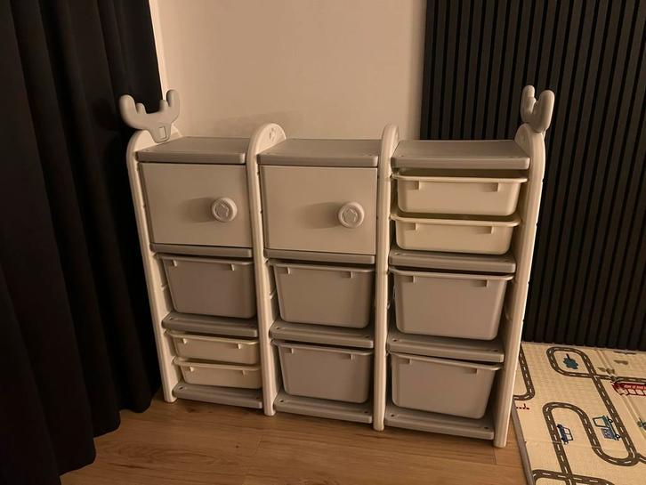 Leuke Kinderkast met Opbergbakken, Kinderen en Baby's, Kinderkamer | Commodes en Kasten, Zo goed als nieuw, Kast, 105 cm of meer