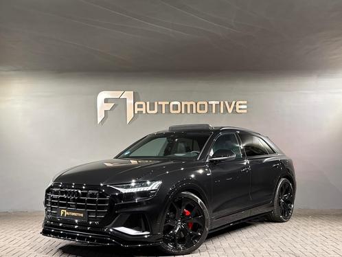 Audi Q8 60 TFSI e quattro S Line Pano|HuD|B&O|RS Seat|Massag, Auto's, Audi, Bedrijf, Te koop, Q8, 360° camera, 4x4, ABS, Achteruitrijcamera
