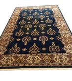 Perzisch tapijt handgeknoopt Ghom Oosters vloerkleed vintage, 200 cm of meer, 200 cm of meer, Gebruikt, Rechthoekig