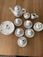 Libelle bloemen Ontbijt Servies 6-delig, Ophalen, Gebruikt, Overige stijlen, Porselein