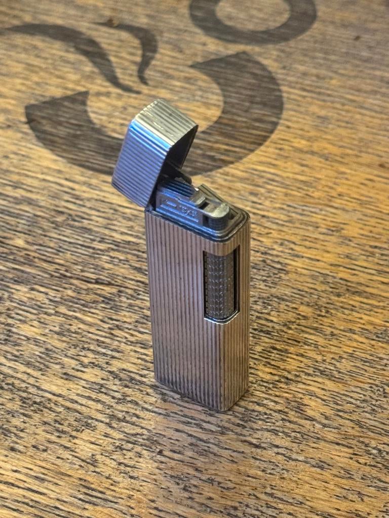 Vintage Solid Silver Sleeve Ibelo aansteker, Verzenden, Zo goed als nieuw, Aansteker