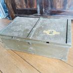 WW2 Originele Kist Tweede Wereldoorlog munitie krat kluis, Ophalen, Luchtmacht, Engeland, Kist of Geocache