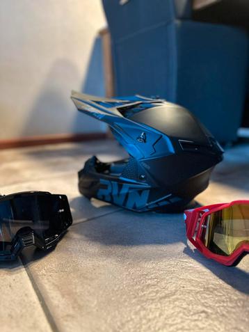 Raven Aspire Evo Crosshelm | Maat M | Mips | 2 brillen beschikbaar voor biedingen