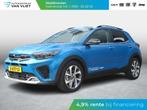 Kia Stonic 1.0 T-GDi MHEV GT-Line | LED | Clima | Cruise | S, Auto's, Kia, Adaptive Cruise Control, Met garantie (alle), Blauw