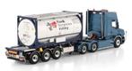 WSI SCANIA TORPEDO +TRAILER +CONTAINER -TANK SERVICES VALLEY, Hobby en Vrije tijd, Modelauto's | 1:50, ., Nieuw, Ophalen of Verzenden