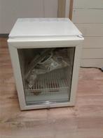 Mini koelkast met slot / glazen deur (Toonbank formaat), Minder dan 75 liter, Zonder vriesvak, Gebruikt, 45 tot 60 cm