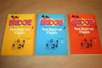 Bridge. Van start tot finish. Deel 1,2 en 3., Boeken, Hobby en Vrije tijd, Gelezen, Ophalen of Verzenden