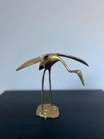Messing Kraanvogel Beeldje, Ophalen of Verzenden