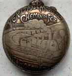 Zakhorloge H ROSKOPF spooorweghorloge, Overige materialen, Zakhorloge, Rolex, Verzenden