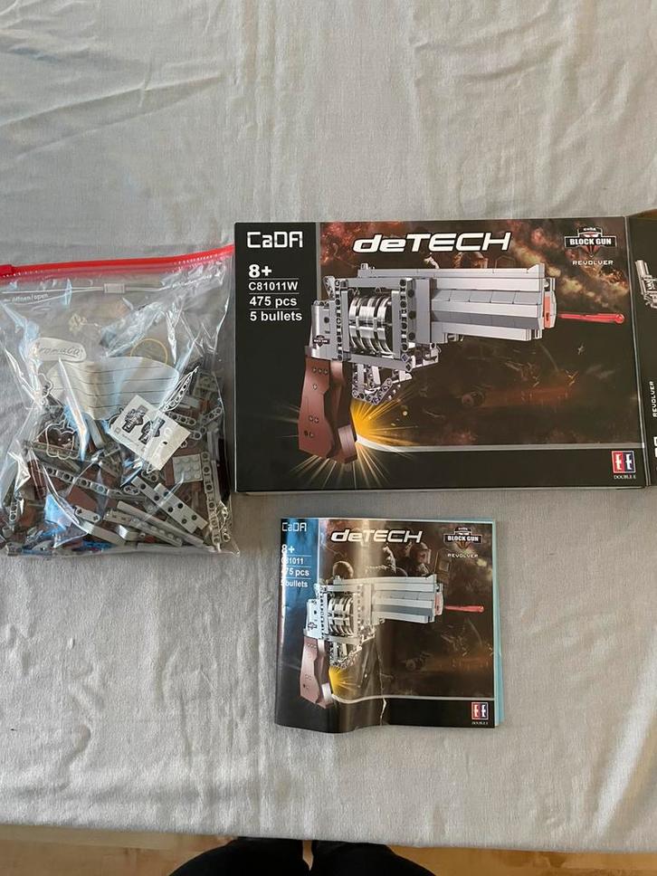 Cadabricks bouwset-Speelgoed Revolver, Kinderen en Baby's, Speelgoed | Bouwstenen, Gebruikt, Overige merken, Ophalen