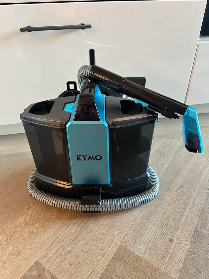 Kymo tapijtreiniger, Doe-het-zelf en Verbouw, Reinigingsmachines, Zo goed als nieuw, Overige typen, Ophalen of Verzenden