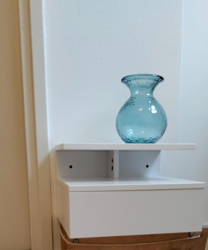 Zwevend gang/halkastje met lade., Huis en Inrichting, Woonaccessoires | Wandplanken en Boekenplanken, Zo goed als nieuw, Ophalen
