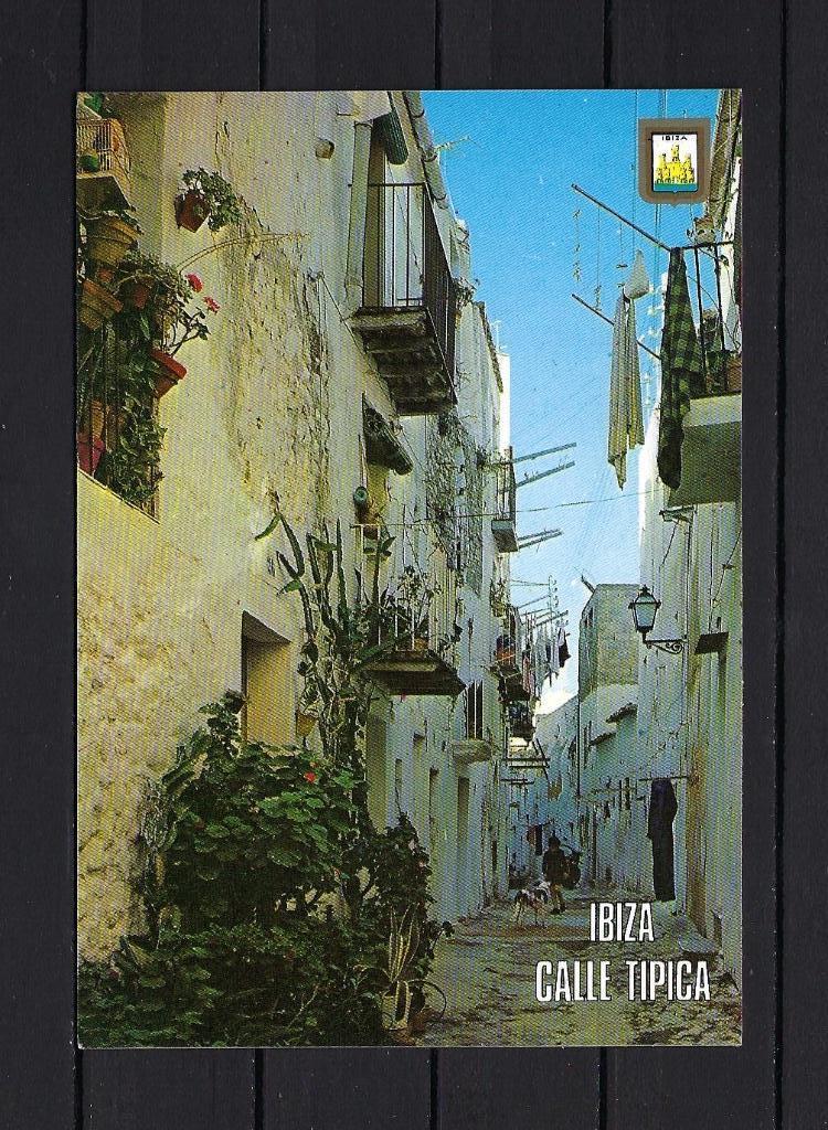 305 Spanje, Calle Tipica - Ibiza, Ophalen of Verzenden, Gelopen, Spanje