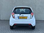 Chevrolet Spark 1.0 16V LS Ori NL NAP Airco Elek pakket, Voorwielaandrijving, Stof, Gebruikt, Zwart