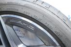 Mercedes C-klasse 18 inch AMG velgen w205 s205 zomerset, Auto-onderdelen, Banden en Velgen, 18 inch, Gebruikt, Banden en Velgen