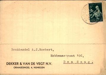 Nijmegen - Dekker & Van de Veght - 1938 beschikbaar voor biedingen