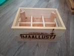 Houten krat Maallust, Ophalen of Verzenden, Gebruikt, Vierkant, Hout