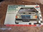 Vintage Esci bouwmodel Senna Mercedes 190 E nieuw in doos, Overige merken, Auto, Groter dan 1:32, Ophalen of Verzenden