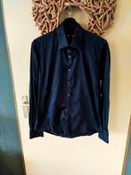 Donker blauwe blouse maat s, Kleding | Heren, Ophalen of Verzenden, Zo goed als nieuw, Blauw, Halswijdte 38 (S) of kleiner