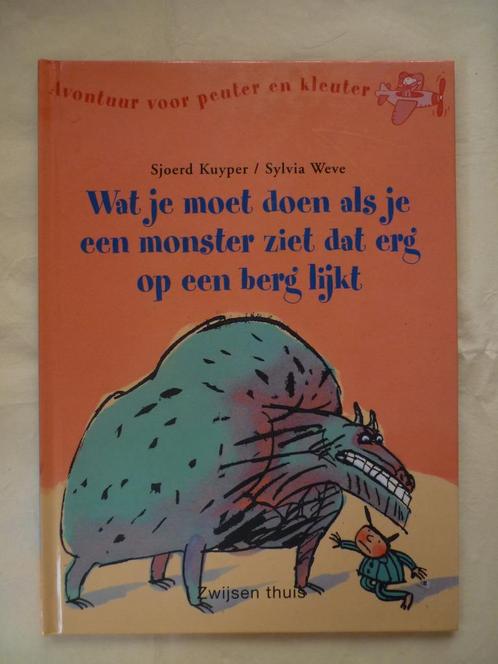 Wat je moet doen als je een monster ziet..-Sjoerd Kuyper, Boeken, Kinderboeken | Jeugd | onder 10 jaar, Gelezen, Ophalen of Verzenden