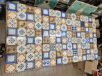 Grote collectie antieke wandtegels, antieke tegels, randjes, Antiek en Kunst, Ophalen