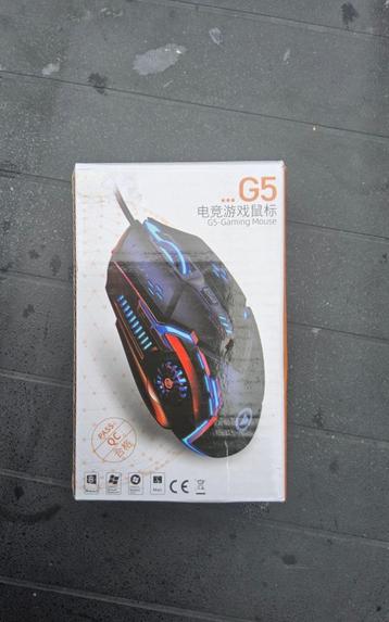G5 Gaming Muis | Bedraad | USB | Nieuw in doos beschikbaar voor biedingen