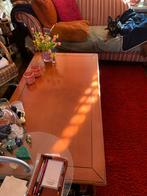Prachtige kersenhout tafel met 2 brede lades, Zo goed als nieuw, Kersenhout, Minder dan 50 cm, Rechthoekig