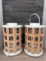 Prachtige windlichten, Ophalen, Zo goed als nieuw, Overige materialen, Minder dan 25 cm