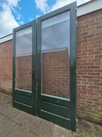 Openslaande deuren, terrasdeuren, tuindeuren, Ophalen, 120 cm of meer, 215 cm of meer, Glas