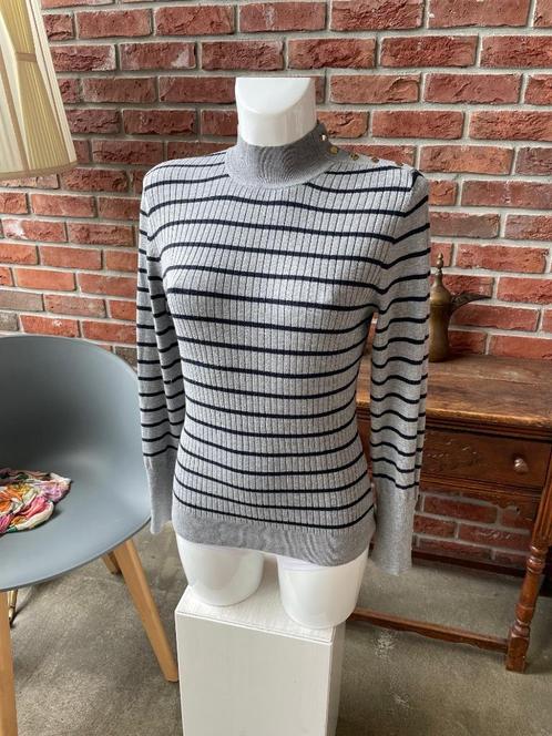 Col trui van Only maat L, Kleding | Dames, Truien en Vesten, Gedragen, Maat 38/40 (M), Grijs, Ophalen of Verzenden