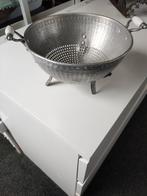 Antieke franse aluminium vergiet, Ophalen of Verzenden