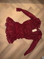Burgundy sequin jurk - Maat L - Nieuw!, Ophalen of Verzenden, Nieuw, Rood