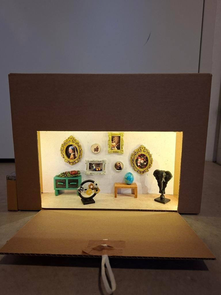 Sinterklaas surprise kunstmuseum met licht, Ophalen of Verzenden, Nieuw