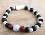 krachtige armband van edelsteen, Verzenden, Nieuw, Rood