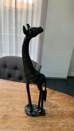 Houten giraffe 52 cm hoog hout giraf, Huis en Inrichting, Woonaccessoires | Overige, Zo goed als nieuw, Ophalen