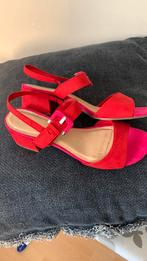 Marco Tozzi sandaaltjes mt 41 rosé /rood, Ophalen of Verzenden, Gedragen, Rood, Sandalen of Muiltjes