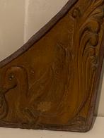 Indisch oud houten paneeltje Indonesie Java Bali Indische, Ophalen of Verzenden
