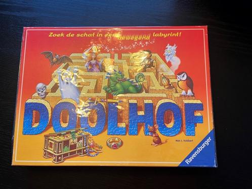 Doolhof - Ravensburger, Hobby en Vrije tijd, Gezelschapsspellen | Bordspellen, Gebruikt, Drie of vier spelers, Ophalen of Verzenden