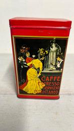 Vintage Nescafe Theeblik, Verzamelen, Blikken, Ophalen of Verzenden, Gebruikt, Overige merken