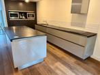 Keuken lange zijde en/of eiland zonder apparatuur, Ophalen, Gebruikt, Enkelwandige keuken, Hoogglans of Gelakt