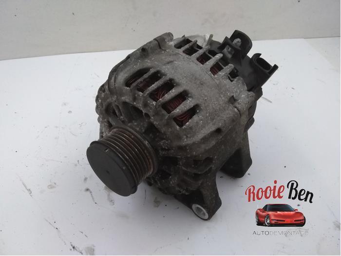 Dynamo van een Ford Fiesta, Auto-onderdelen, Motor en Toebehoren, Ford, Gebruikt, 3 maanden garantie, Ophalen of Verzenden