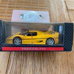 Modelauto, gele Ferrari F 50, nieuw!, Hobby en Vrije tijd, Modelauto's | 1:43, Ophalen of Verzenden, Zo goed als nieuw, Auto, Overige merken