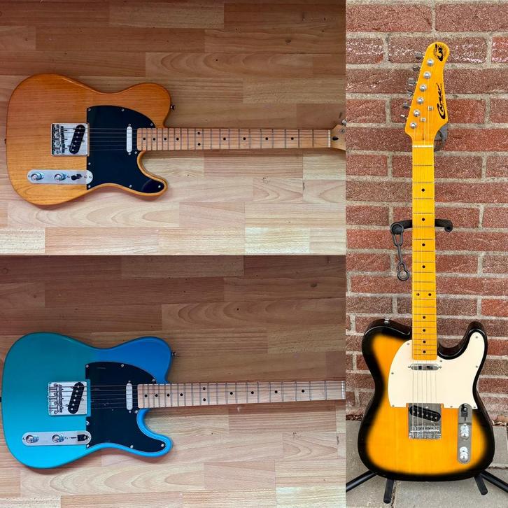 Telecaster gitaren, Muziek en Instrumenten, Snaarinstrumenten | Gitaren | Elektrisch, Zo goed als nieuw, Solid body, Overige merken