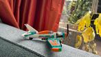 Lego vliegtuigje Oranje en Blauw., Ophalen of Verzenden, Gebruikt, Complete set, Lego