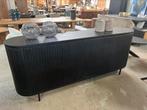 Magazijn leegverkoop dressoir retro Remi mangohoit zwart