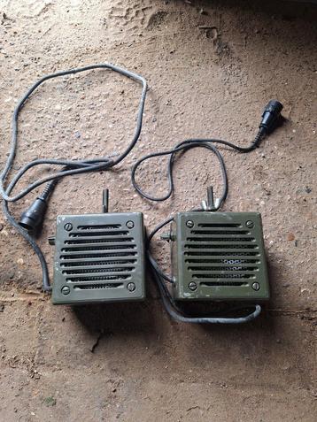 LS 166/U luidsprekers US army Signal Corps beschikbaar voor biedingen