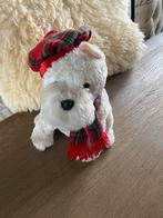Spaarpot,Schattige Pluche Hond met Muts en Sjaal, Ophalen of Verzenden, Zo goed als nieuw, Hond