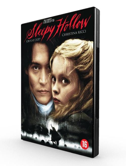 Sleepy Hollow (1999) Tim Burton, Johnny Depp DVD!, Cd's en Dvd's, Dvd's | Horror, Nieuw in verpakking, Spoken en Geesten, Vanaf 16 jaar