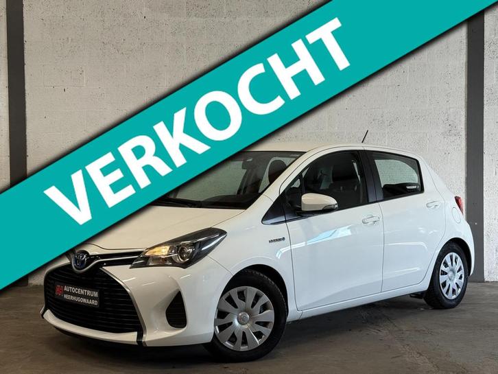 Toyota Yaris 1.5 Hybrid Aut|Clima|Bluetooth|Dealer Onderhoud, Auto's, Toyota, Bedrijf, Te koop, Yaris, ABS, Achteruitrijcamera
