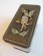 Prachtig oud jugendstil blik met Engel, Verzamelen, Ophalen of Verzenden, Gebruikt, Overige